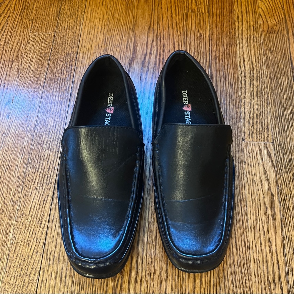 Deer Stags Booster Boy's Dress Loafers size 3.5 Brand New